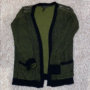 Aqua Knitted Cardigan